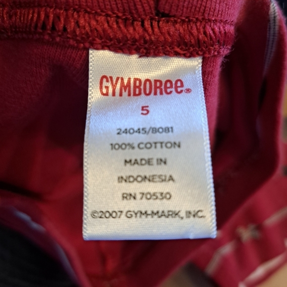 Gymboree girls size 5 pull on leggings with bow design - Picture 2 of 3